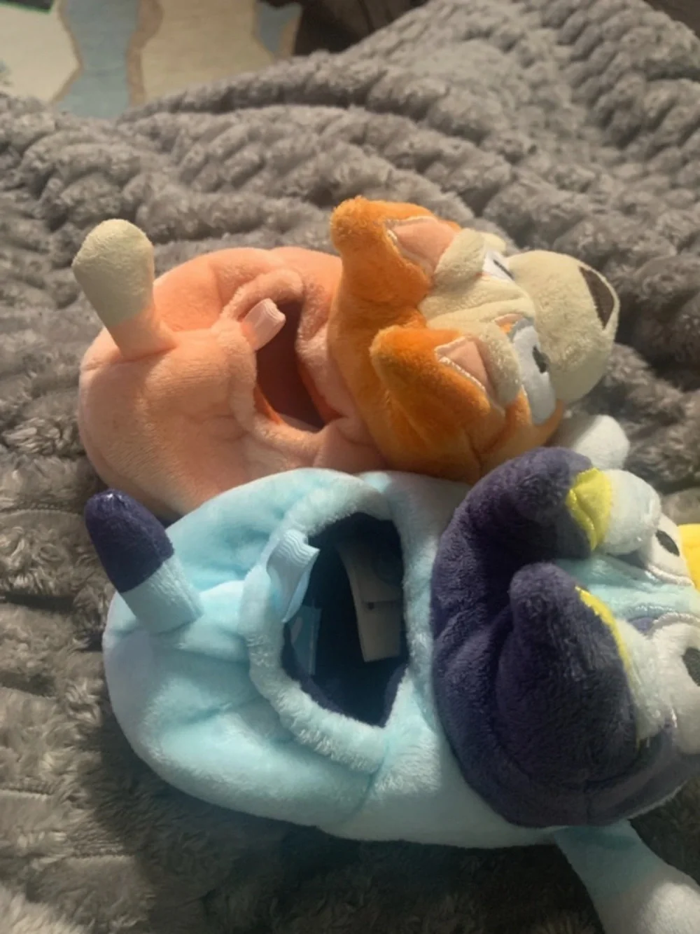 NWOT Size 7/8 Toddler Bluey and Bingo slippers